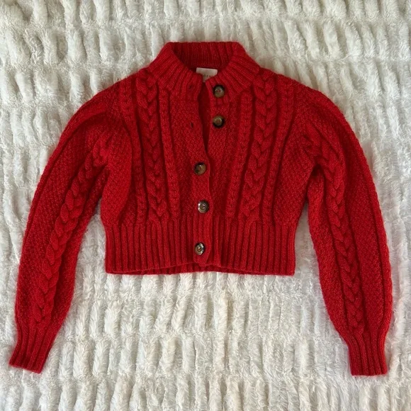 Doen Hermione Sweater in Red - Picture 4 of 15